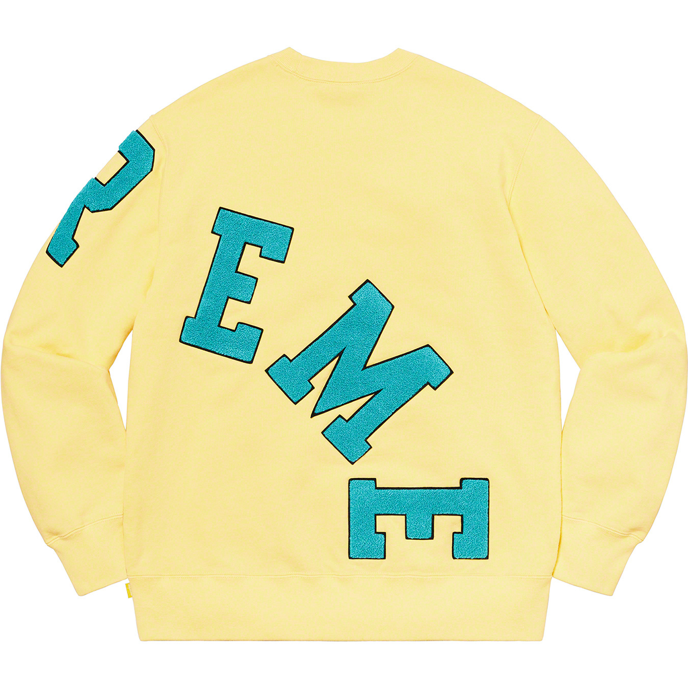 Supreme Multi Arc Crewneck Dusty Gold