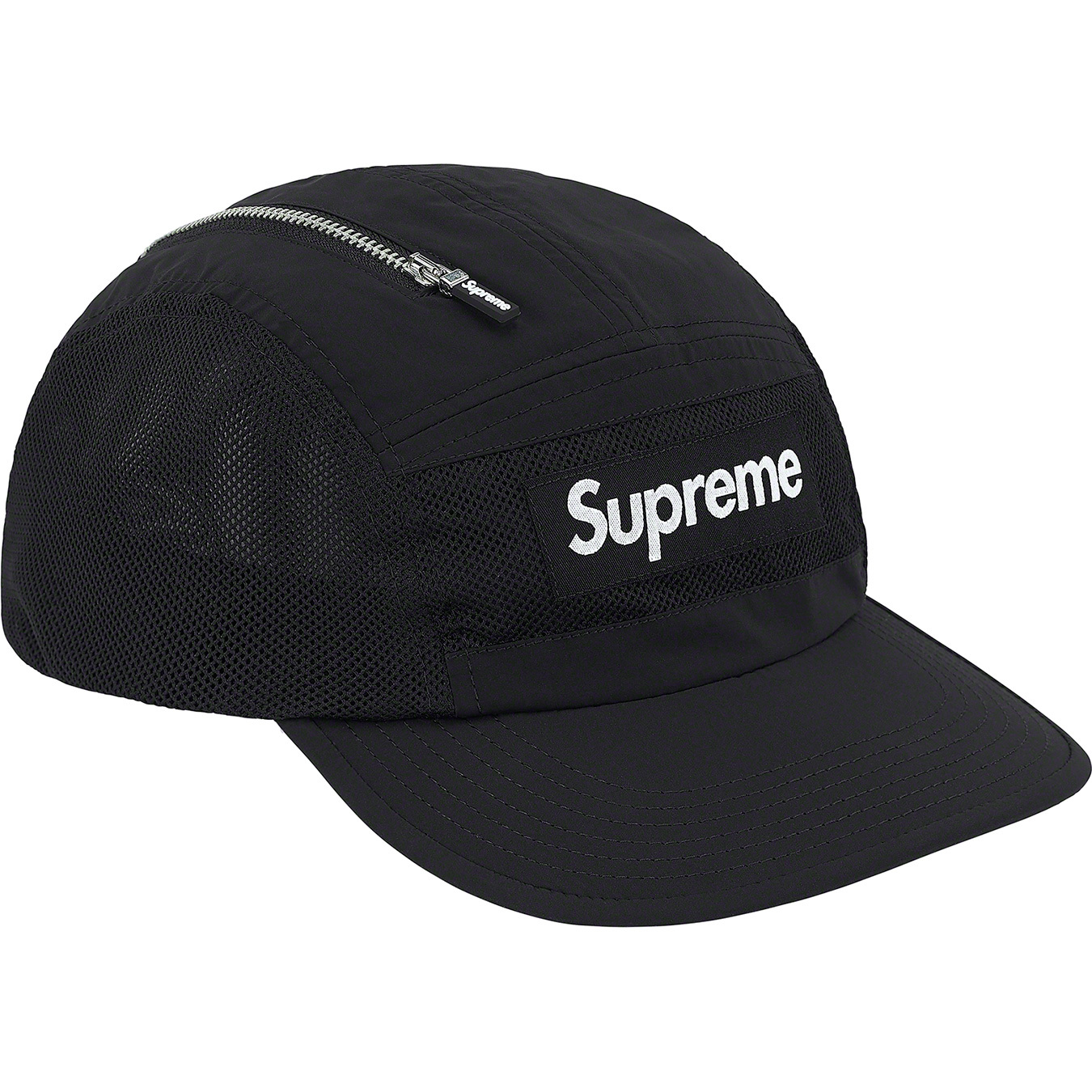 Supreme Zip Mesh Camp Cap