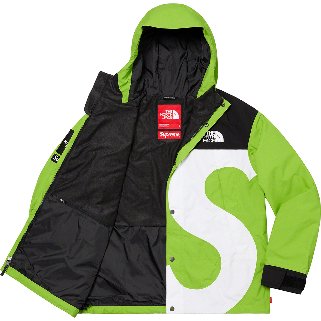 注意事項supreme the north face s logo mountain