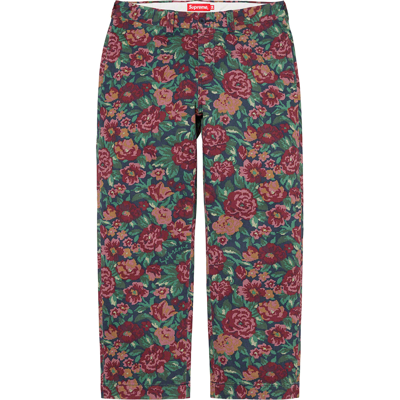 pin up chino pant digi floral 34インチ