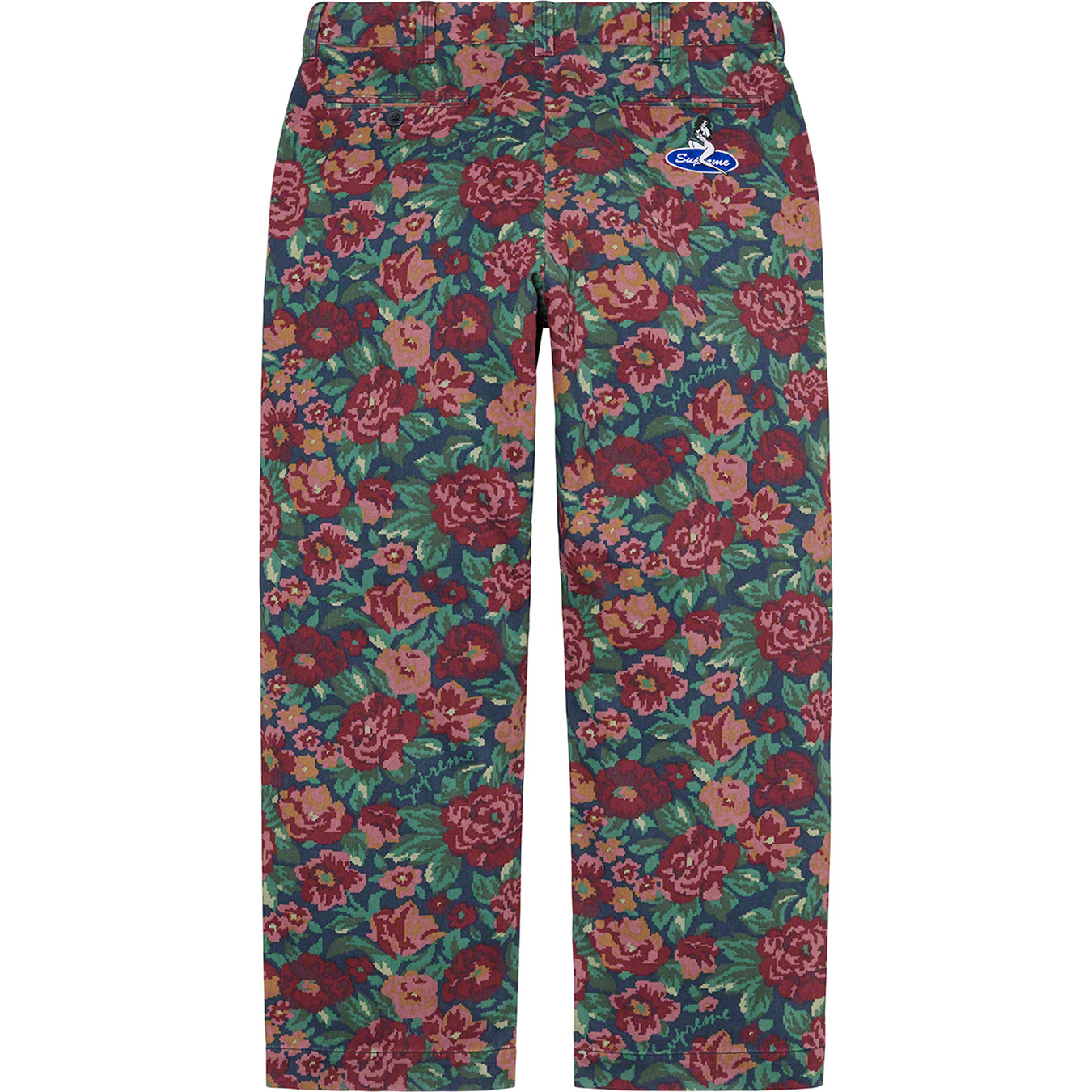 supreme Pin Up Chino Pant Digi Floral