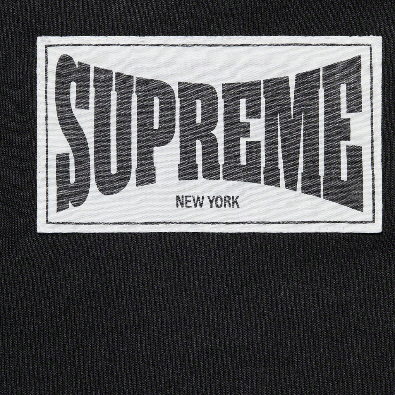 Supreme Woven Label L/S Top