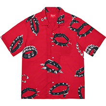 Supreme Studded Collars Rayon S/S Shirt