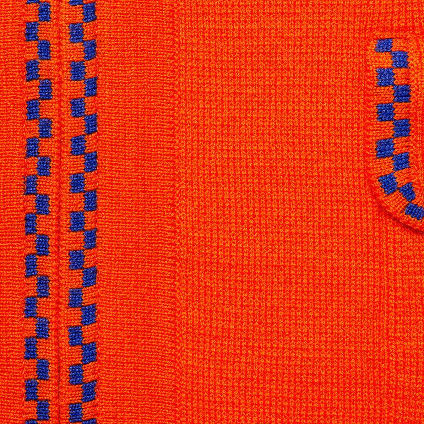 Checkerboard Zip Up Sweater | Supreme 20fw