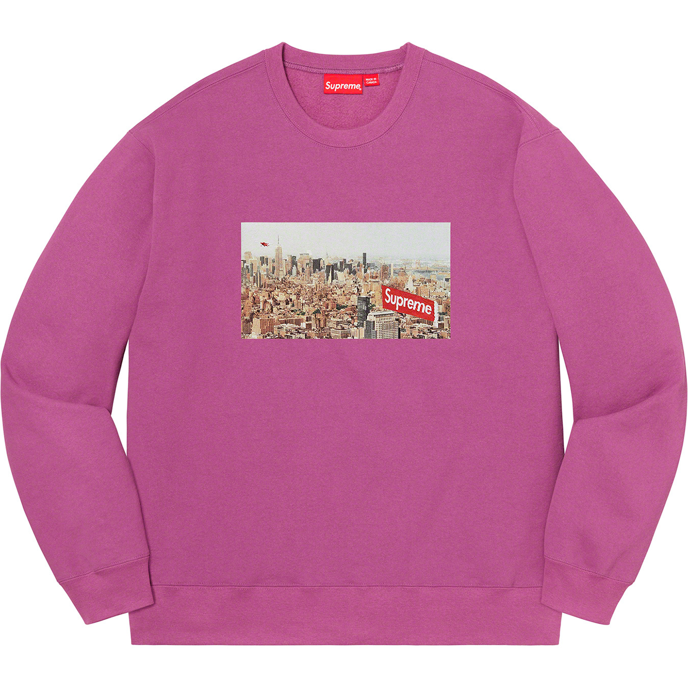 シュプリーム　aerial crewneck ネイビー