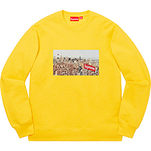 Supreme20FW week12 Aerial Crewneck ナチュラル