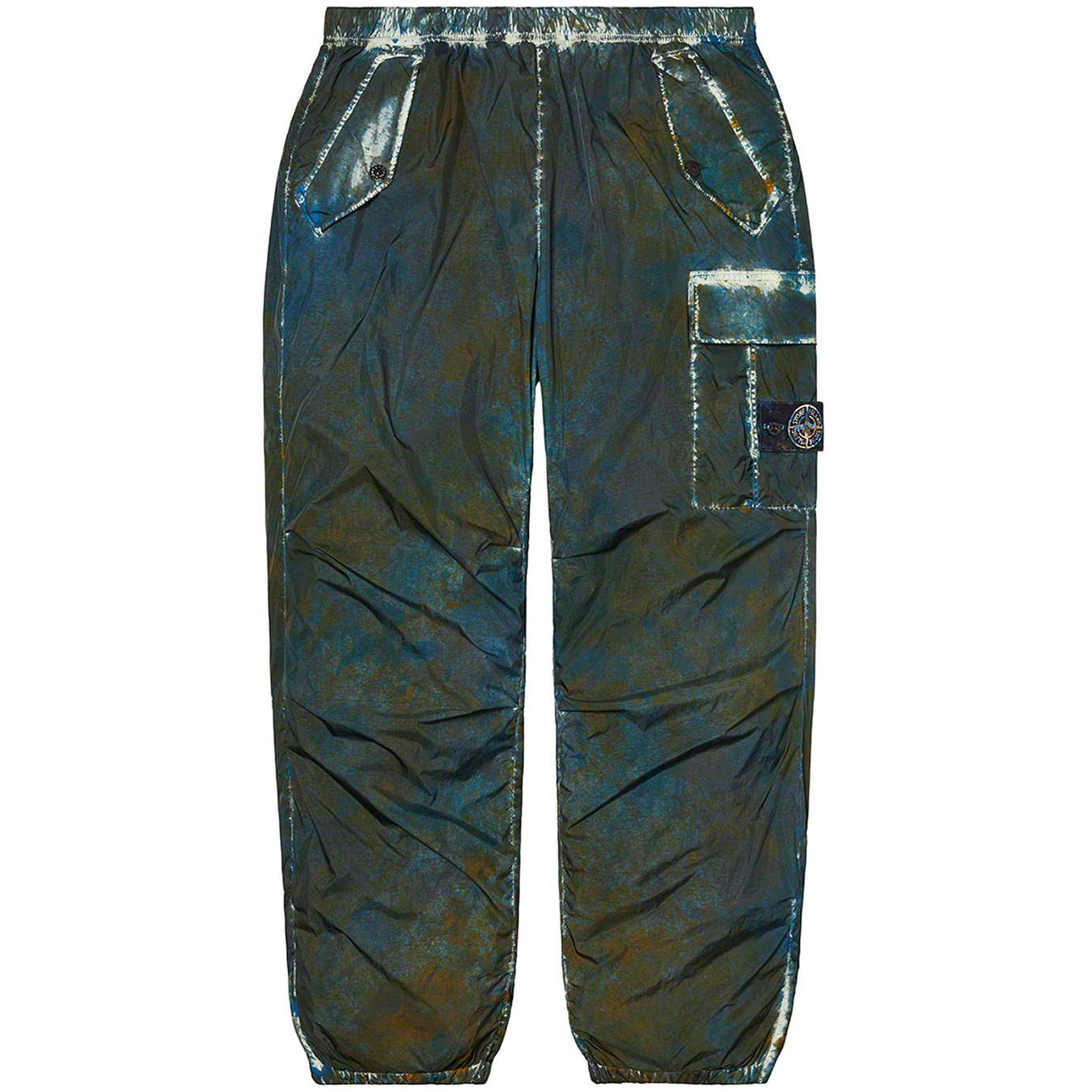 Supreme®/Stone Island® Painted Camo Nylon Cargo Pant