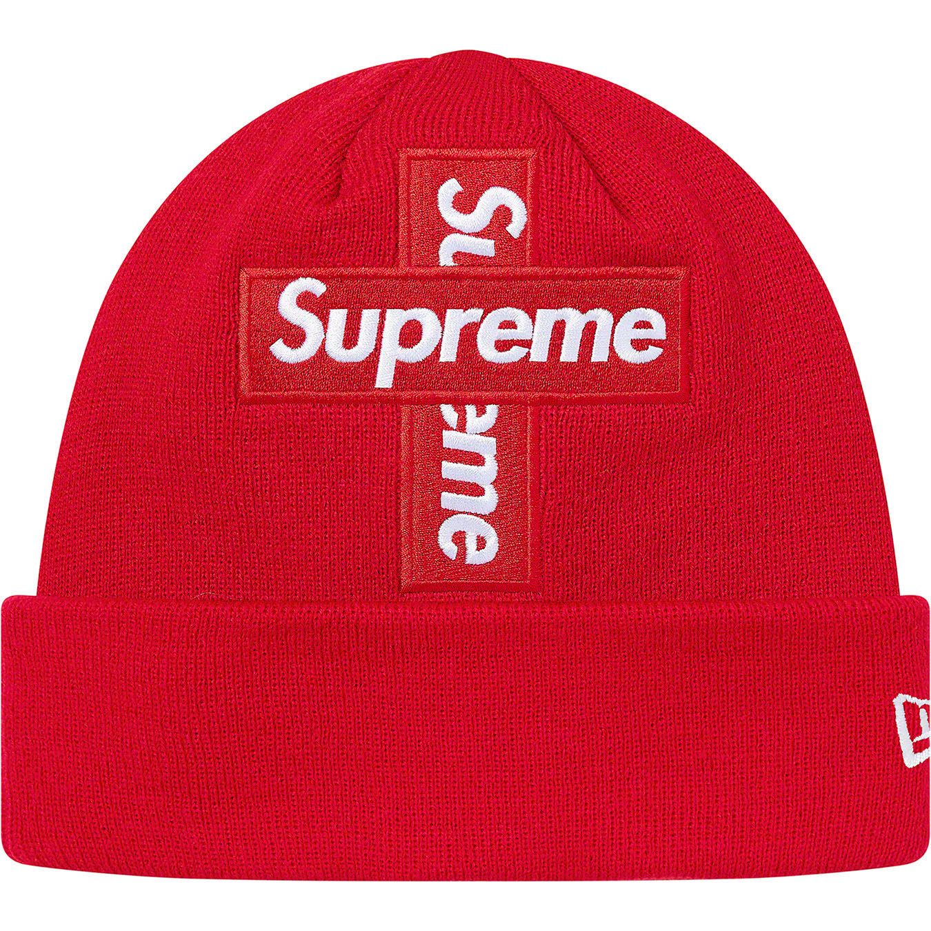 New Era® Cross Box Logo Beanie | Supreme 20fw