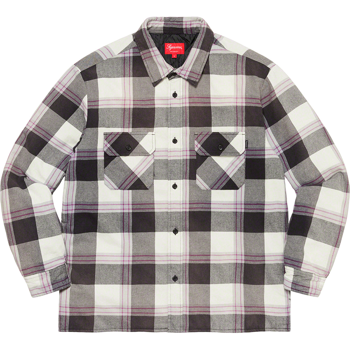 Quilted Flannel Shirt | Supreme 20fw