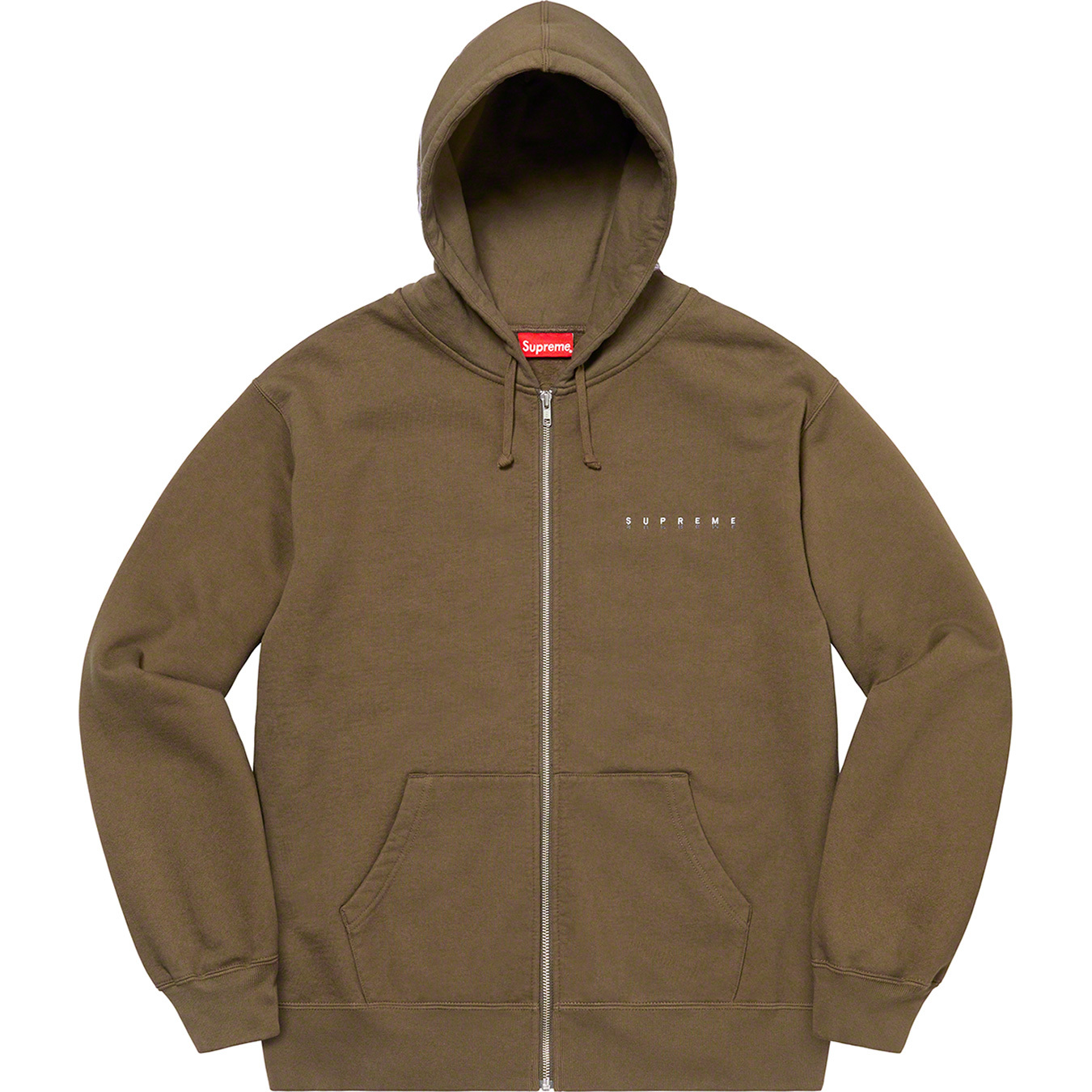 Globe Zip Up Hooded Sweatshirt | Supreme 20fw