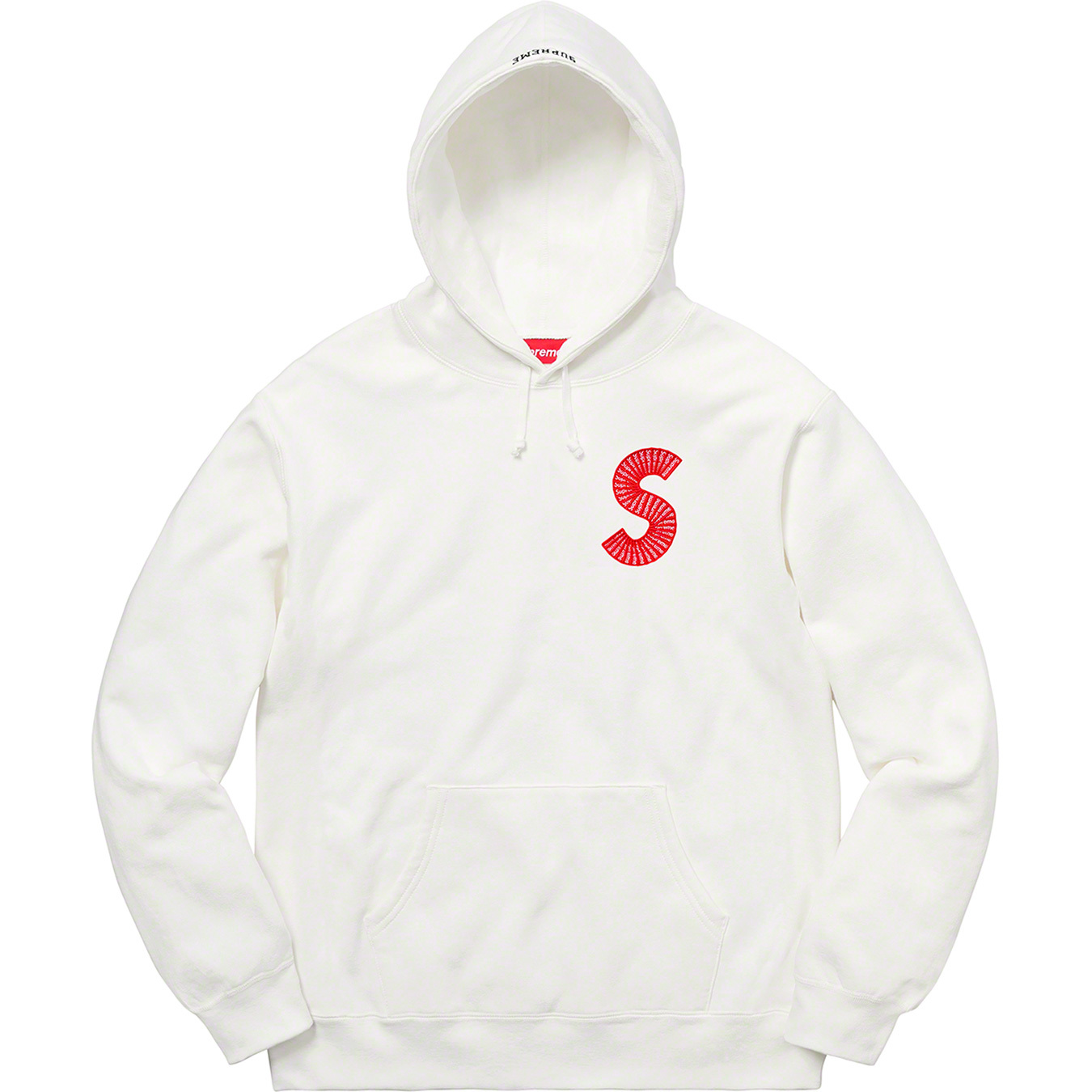 20FW Supreme S Logo Hooded Sweatshirt