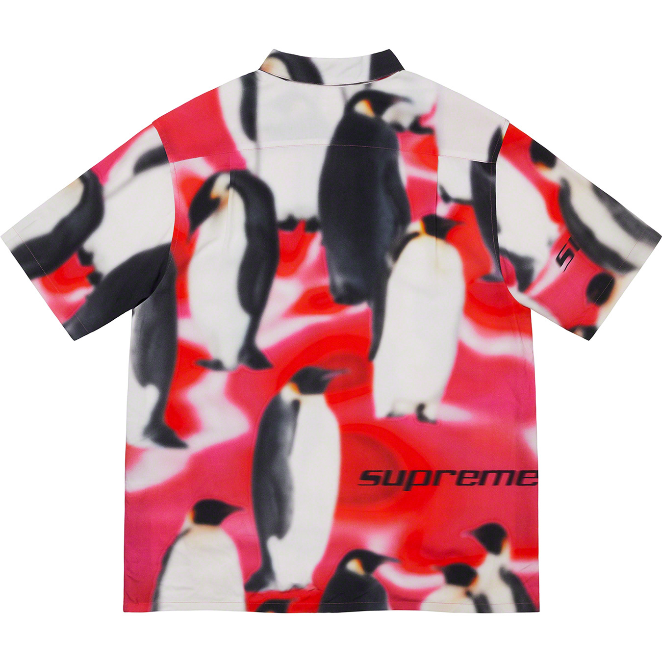 Supreme Penguins Rayon S/S Shirt