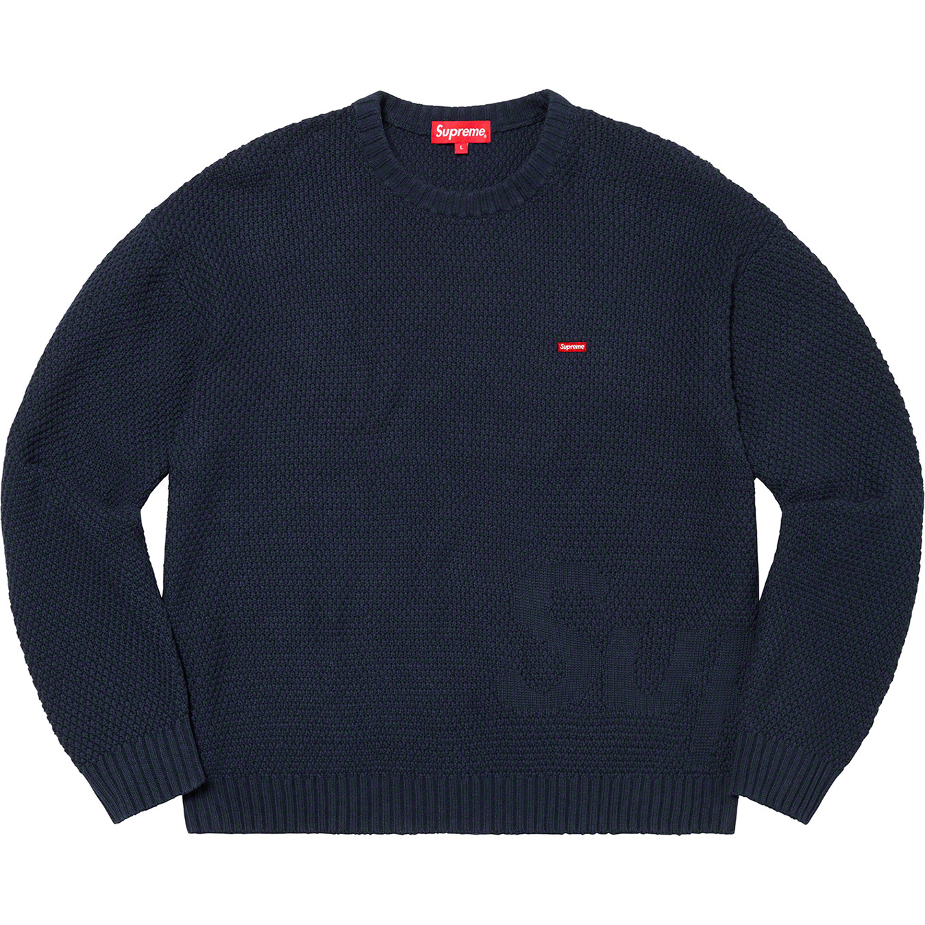 supreme textured small box sweater 20fw - ニット/セーター