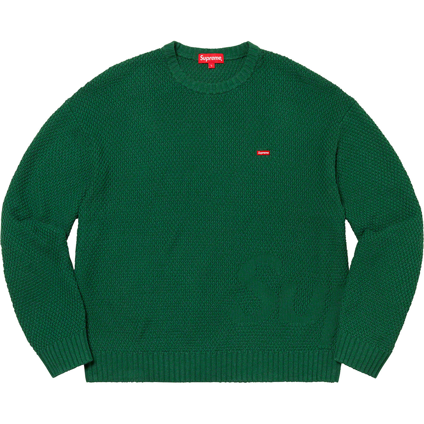 超人気の Textured Supreme トップス Small Sweater Box トップス