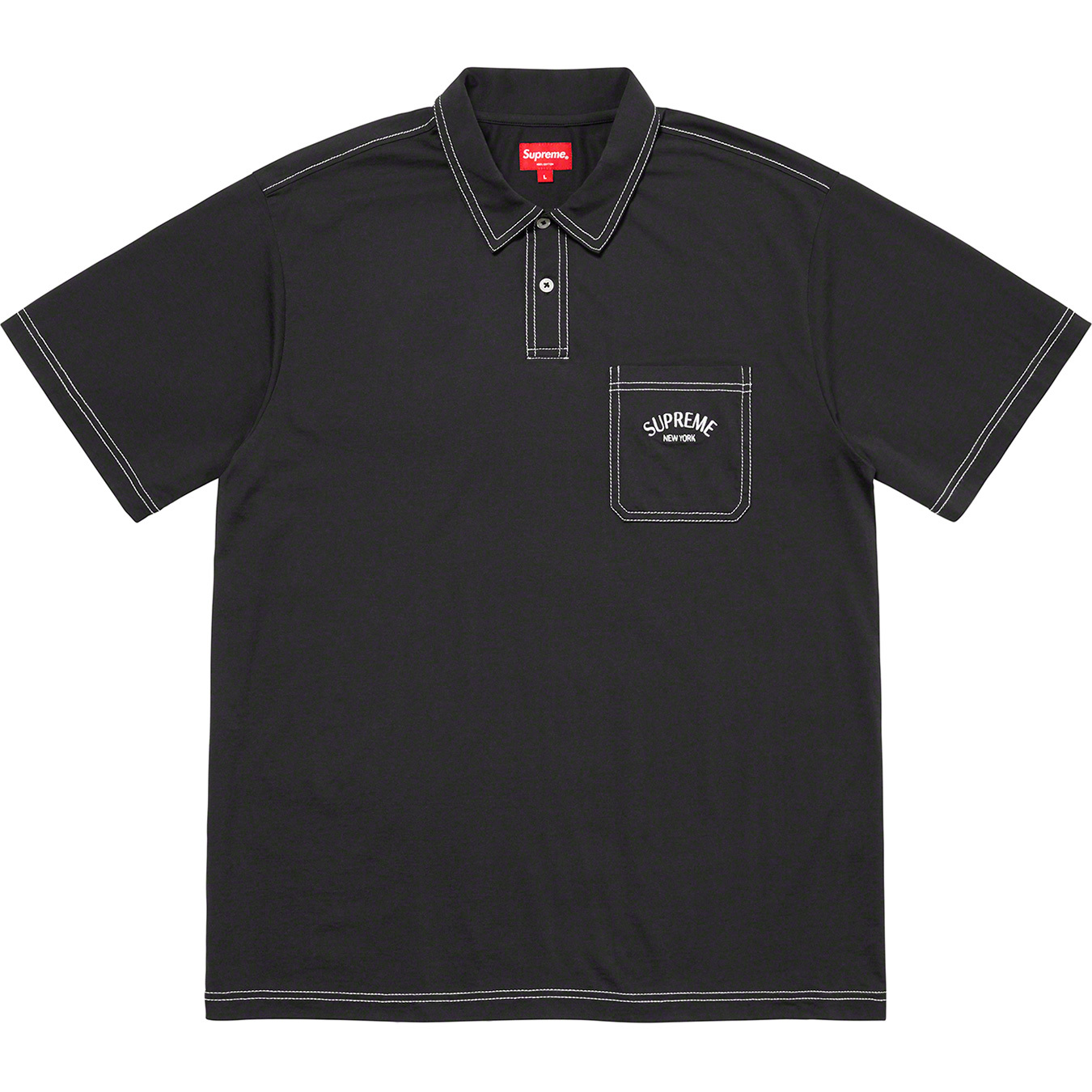 Supreme Contrast Stitch Polo