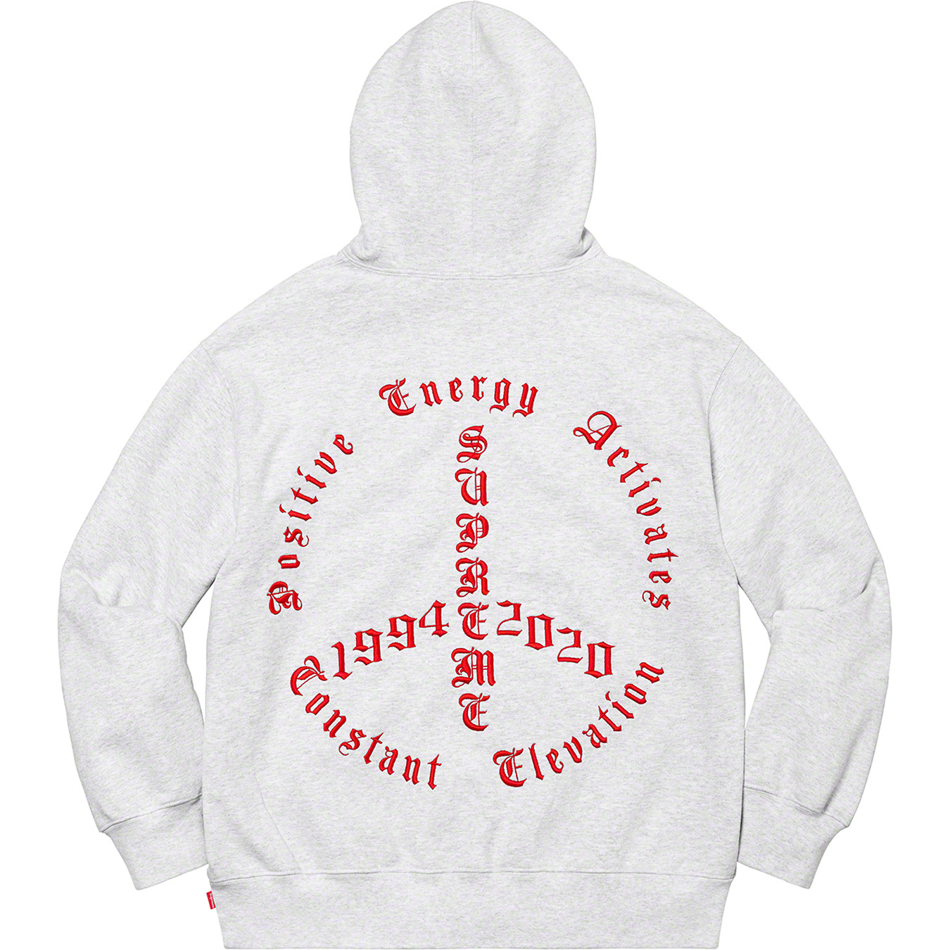 Peace Hooded Sweatshirt | Supreme 20fw