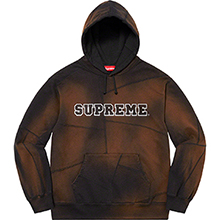Supreme Patchwork Hooded Sweatshirt