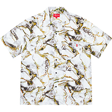 Supreme Marble Silk S/S Shirt