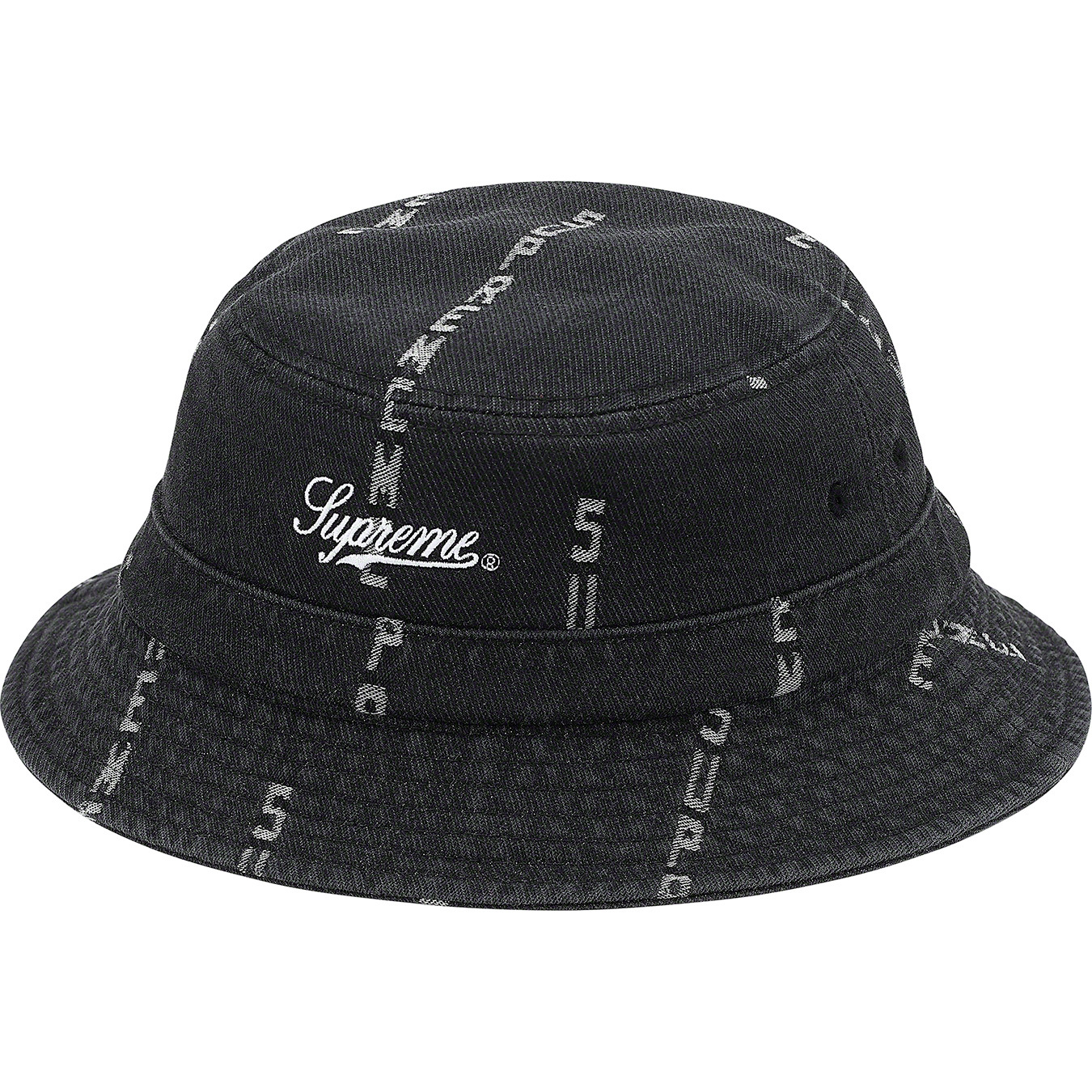 20FW Supreme Logo Stripe Jacquard ハット - ハット