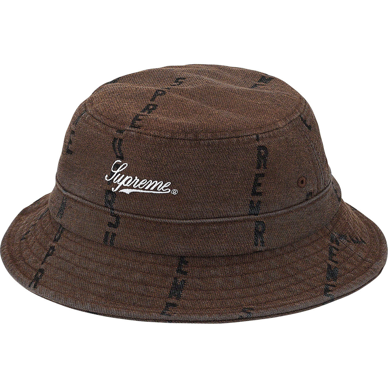 正規通販】 Supreme 20FW Logo ハット Jacquard Stripe ハット 