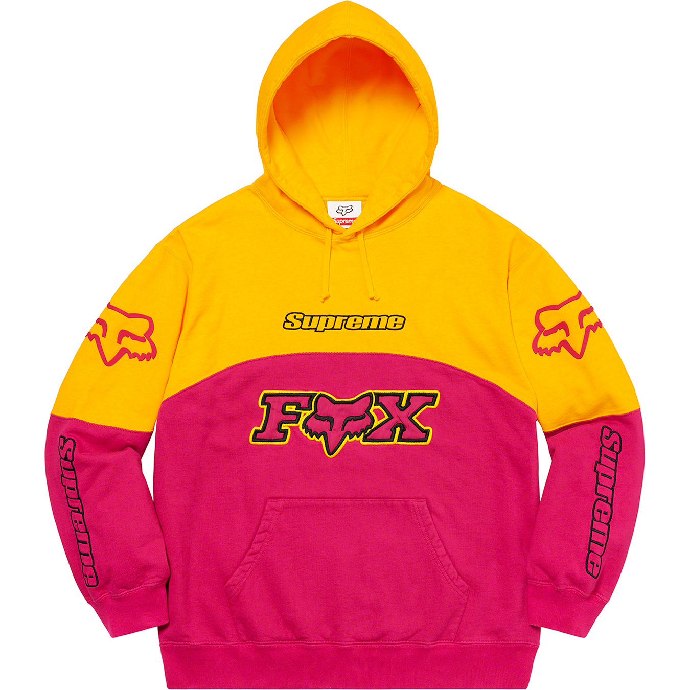 Supreme®/Fox® Racing Hooded Sweatshirt