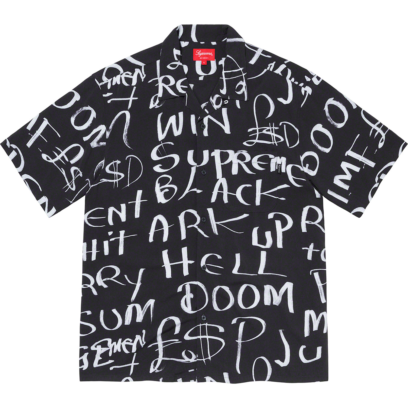 Supreme Black Ark Rayon S/S Shirt