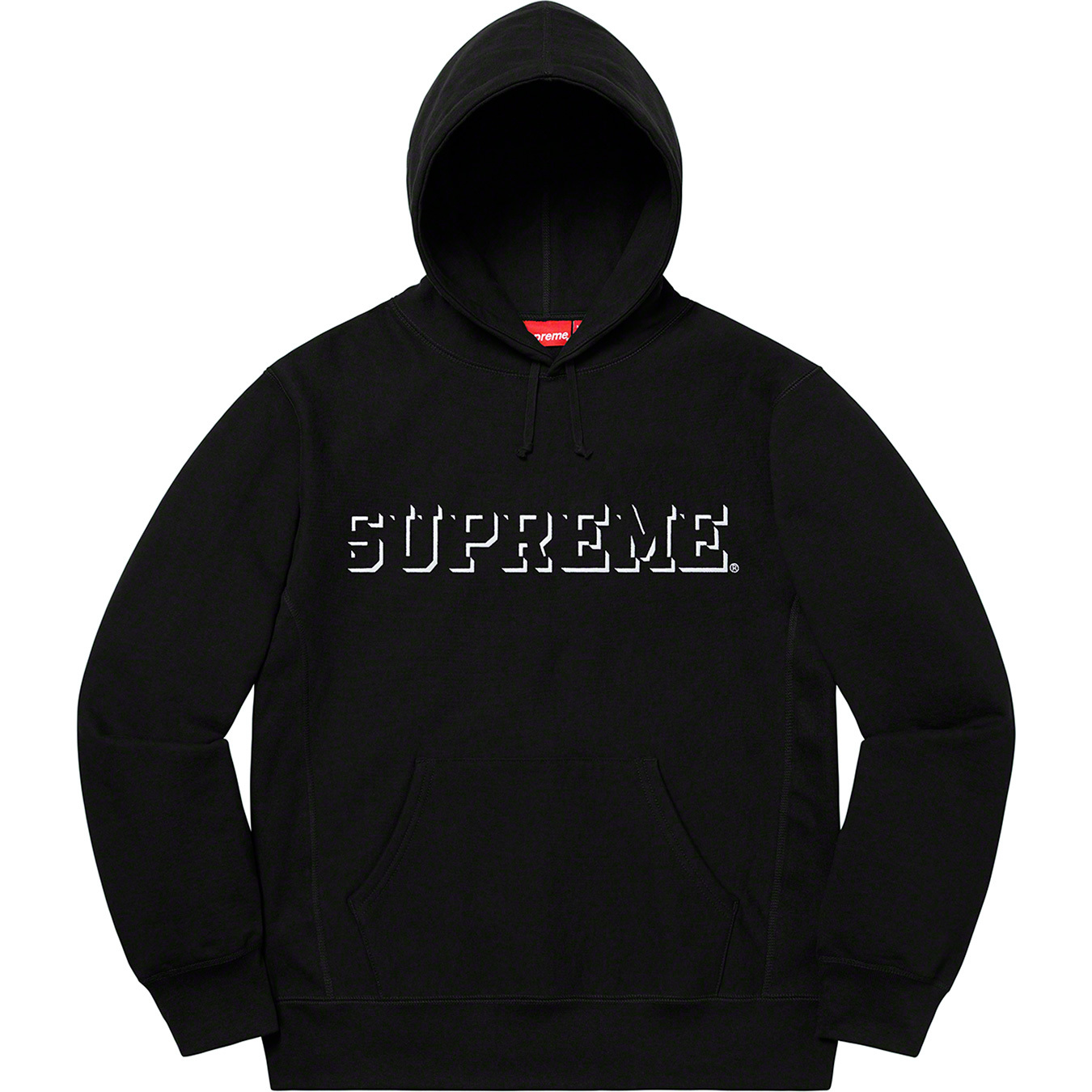 Drop Shadow Hooded Sweatshirt | Supreme 20fw