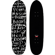 Supreme Black Ark Cruiser Skateboard