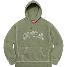 Big Stitch Hooded Sweatshirt | Supreme 20fw