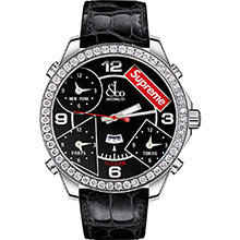 Supreme®/Jacob & Co Time Zone 47mm Watch