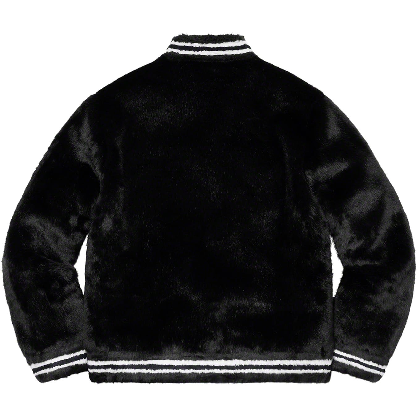 Supreme Faux Fur Varsity Jacket