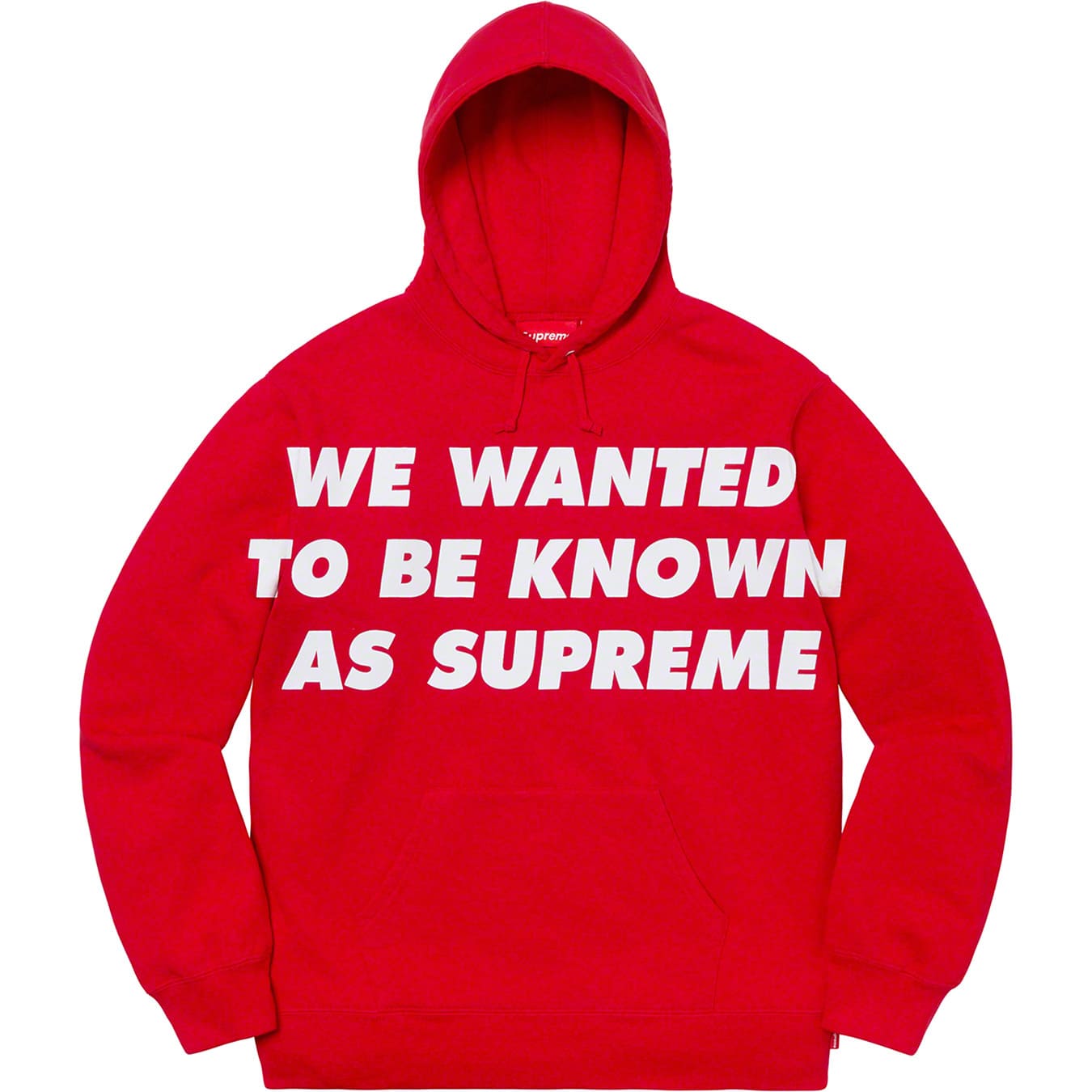 Supreme Known As Hooded Sweatshirt