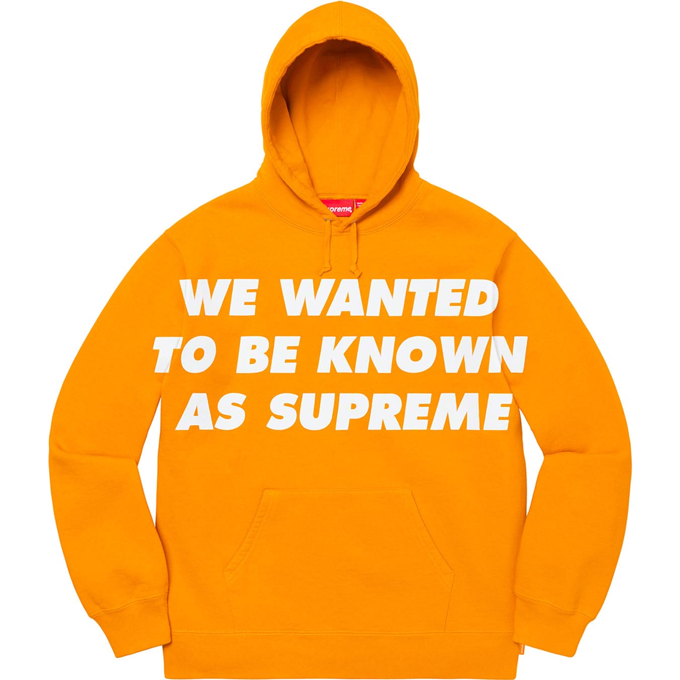 Supreme Known As Hooded Sweatshirt