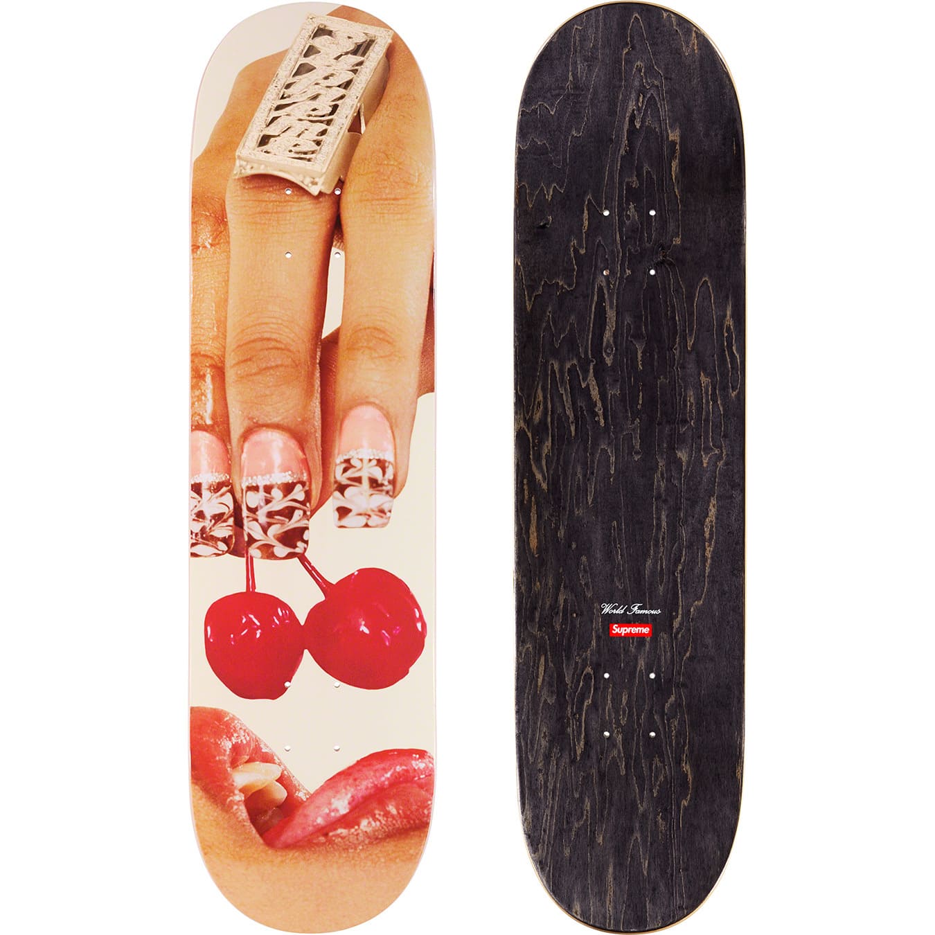 Supreme Cherries Skateboard