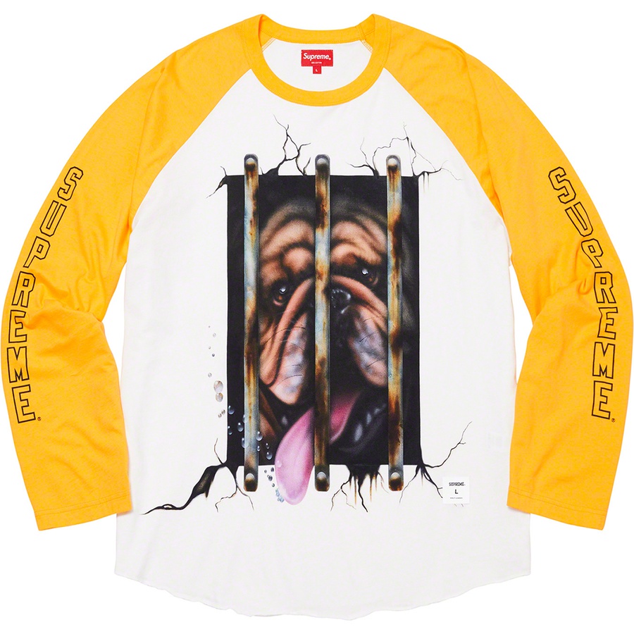 Supreme Dog Raglan L/S Top