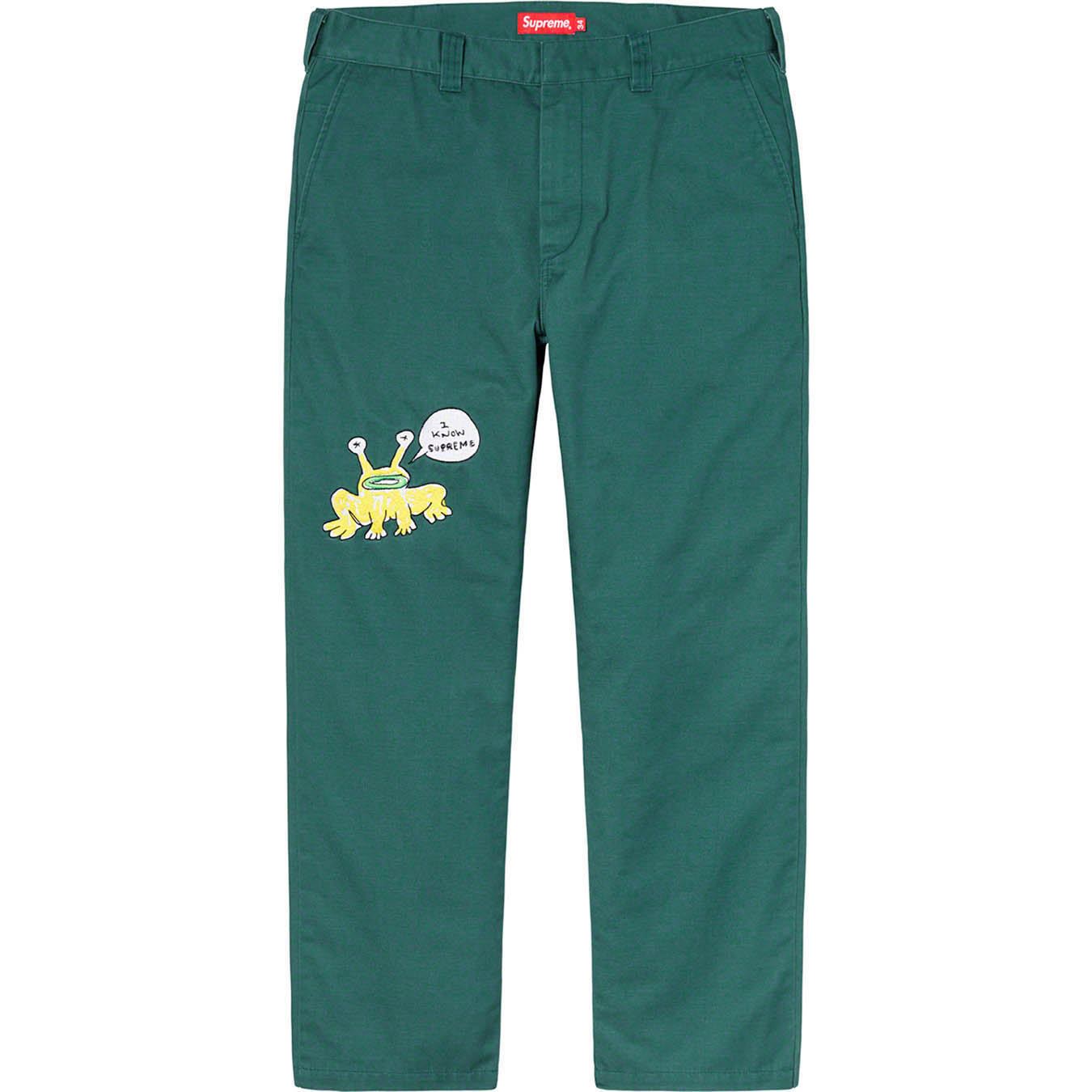 Supreme Embroidered Work Pant - ワークパンツ/カーゴパンツ