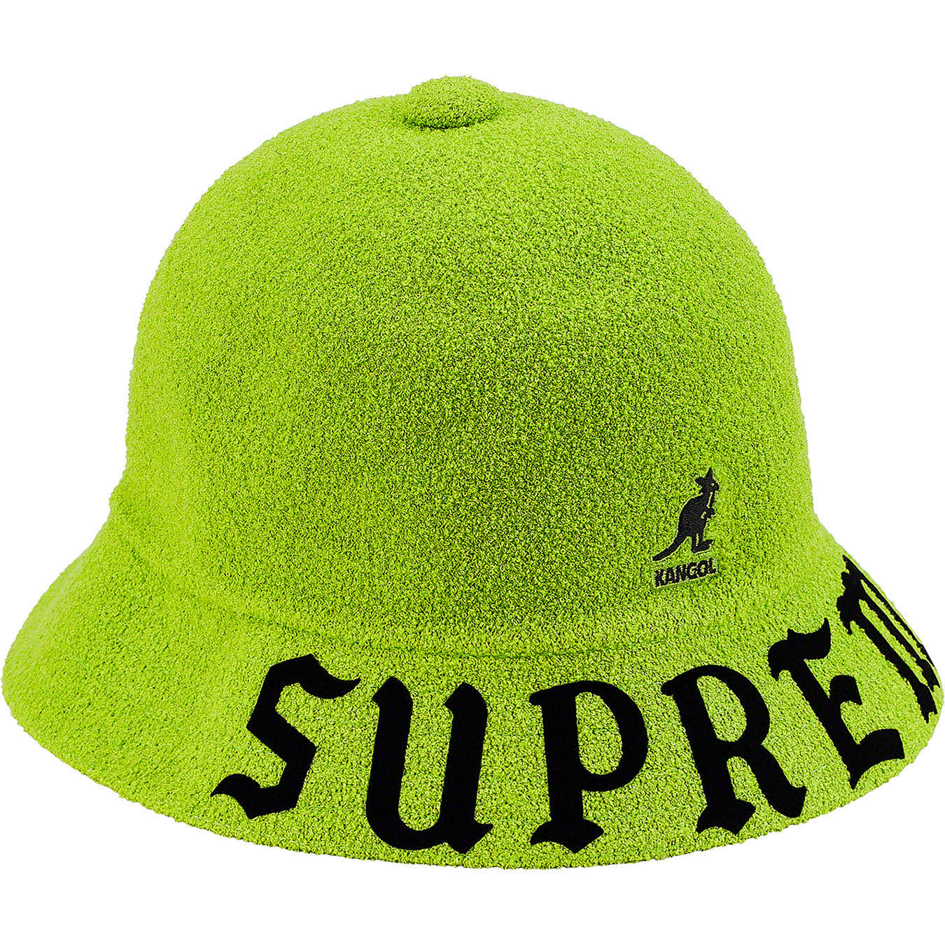 Supreme シュプリーム 帽子 KANGOL カンゴール 20SS Bermuda Casual Hat ロゴフロッキー ベルハット ライトグリーン系 MM高さ