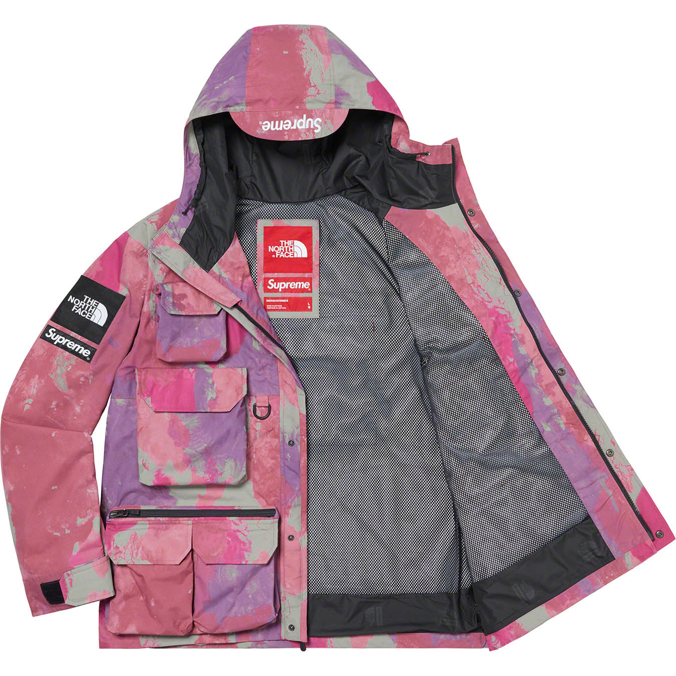 Supreme North Face CargojacketMulticolor