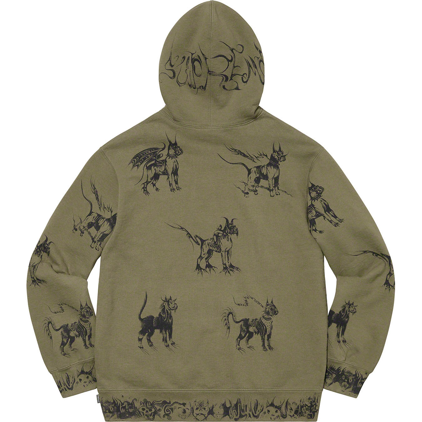 Animals Hooded Sweatshirt | Supreme 20ss