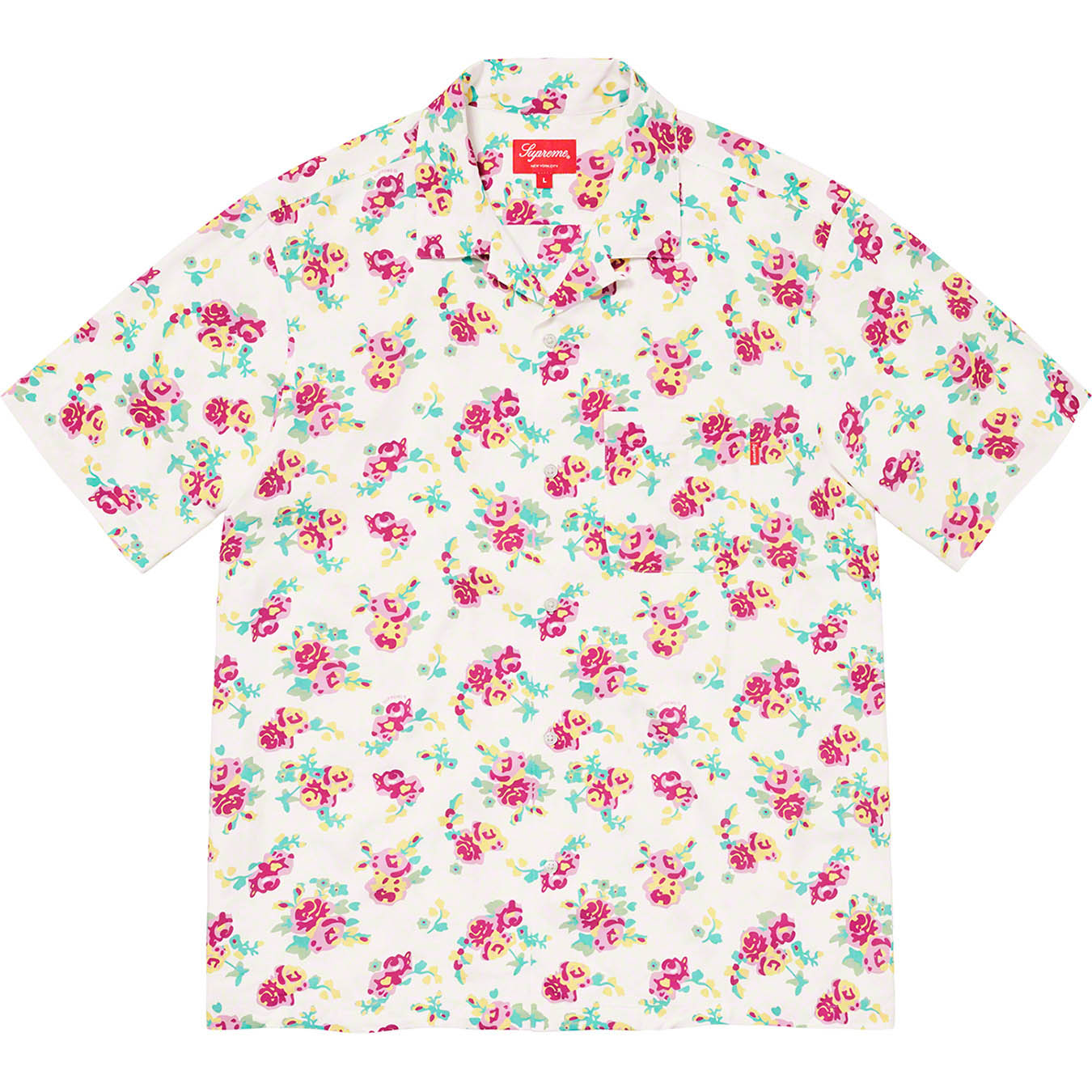 Supreme Floral Rayon S/S Shirt
