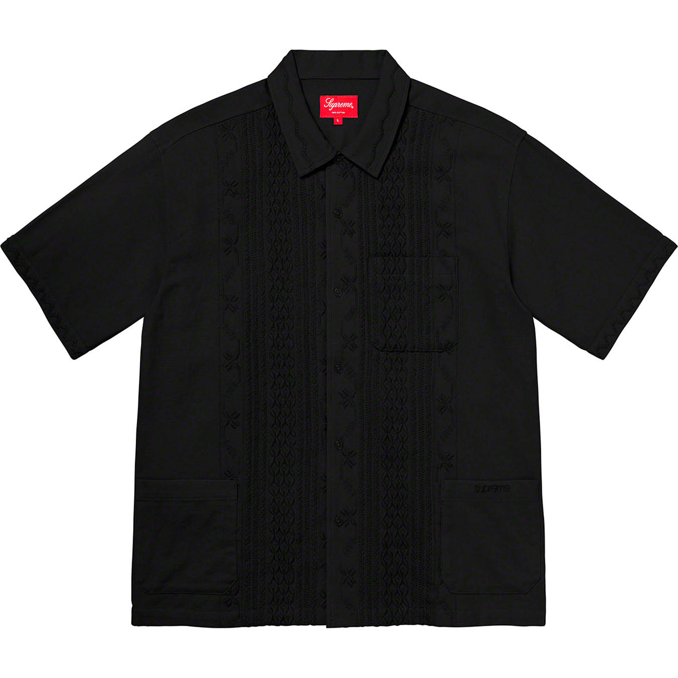 Supreme Embroidered S/S Shirt
