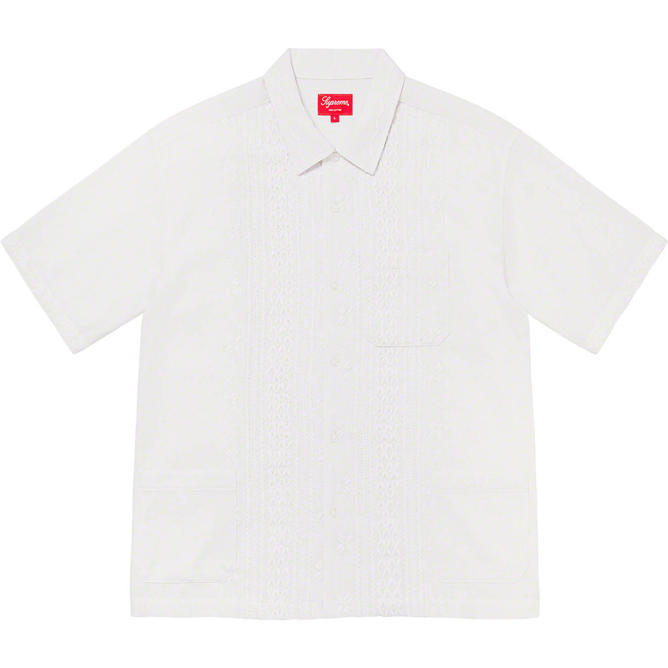 Supreme Embroidered S/S Shirt