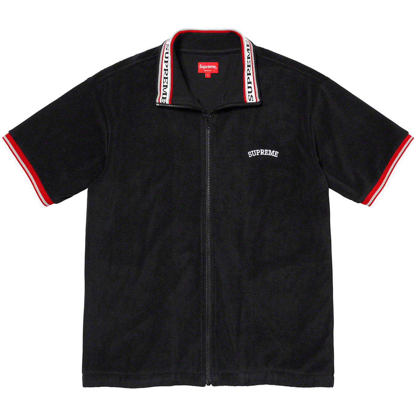 Terry S/S Zip Up | Supreme 20ss