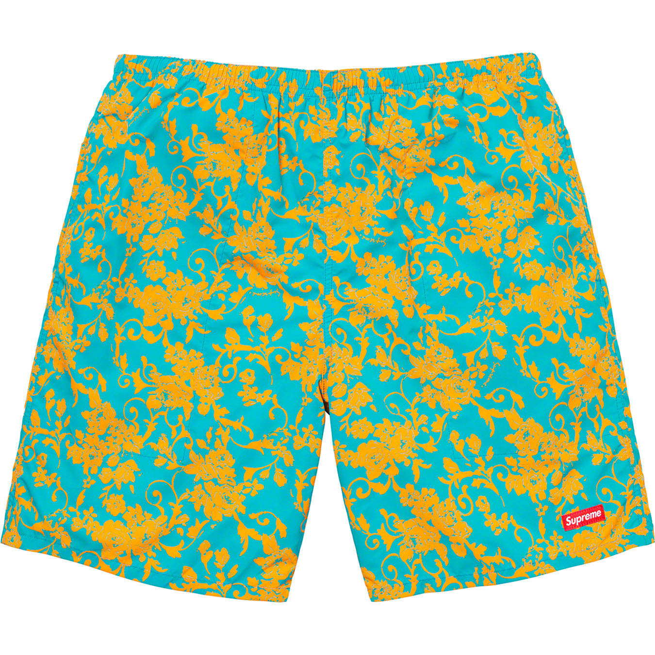 Supreme Water Nylon Short Red Floral水着