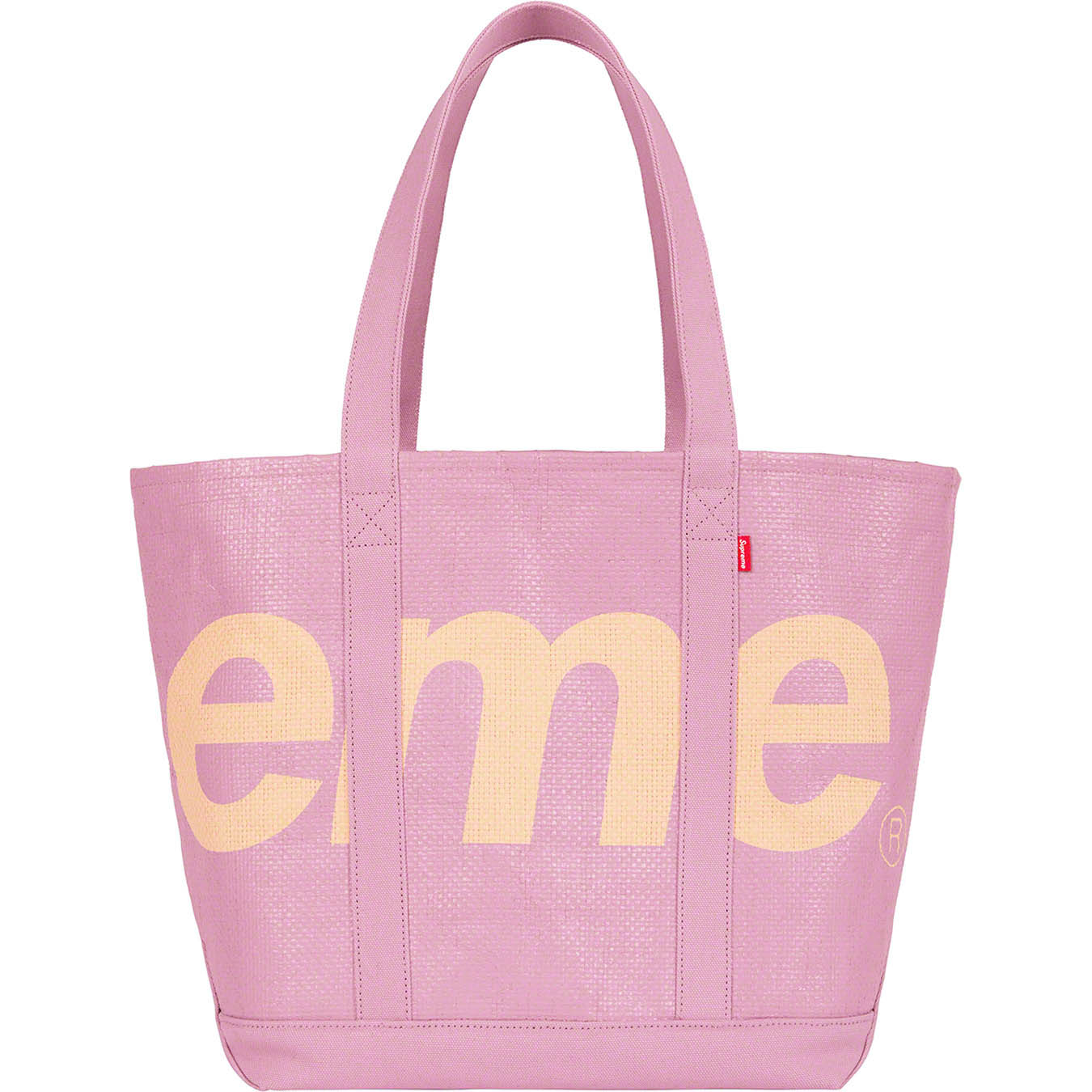 Supreme20ss week18 Raffia Tote Purple 送込