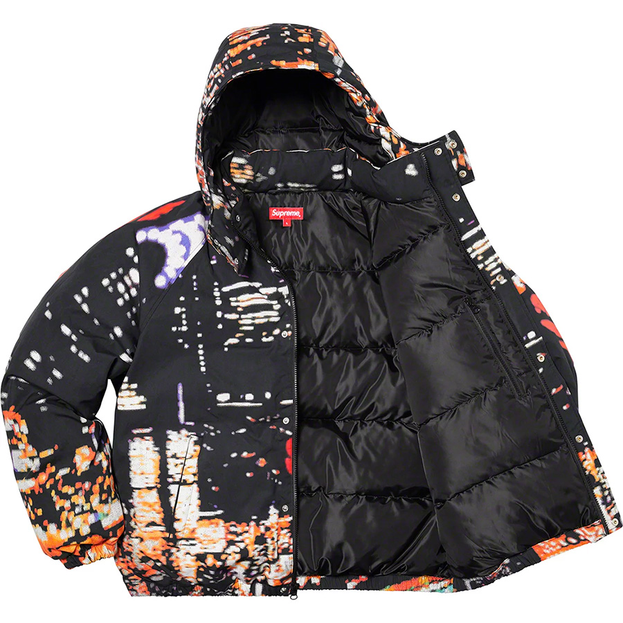 シュプリーム  20SS  City Lights Puffy Jacket シティーライツパフィーダウンジャケット メンズ M