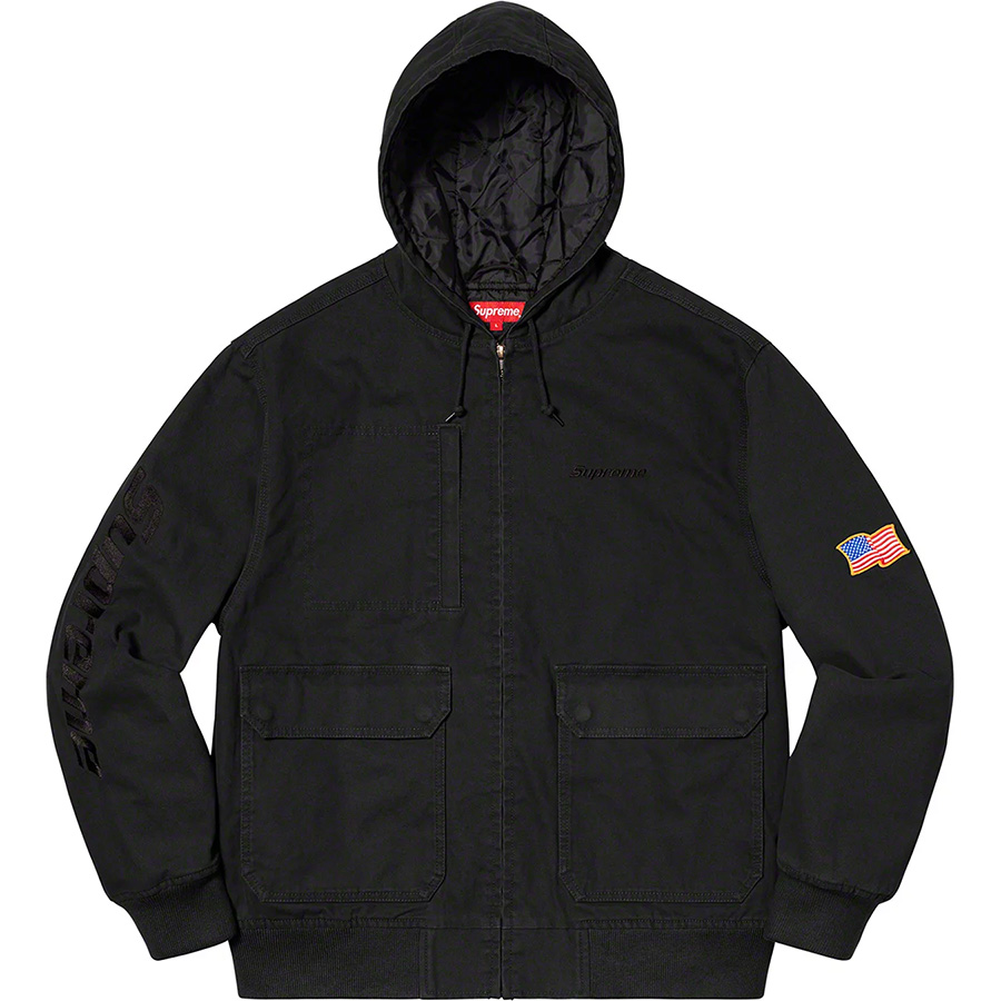 Canvas Hooded Work Jacket | Supreme 20ss