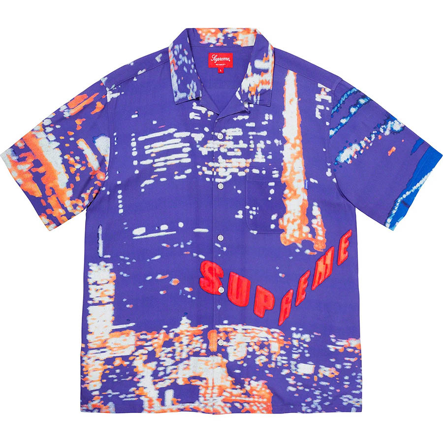 City Lights Rayon S/S Shirt | Supreme 20ss