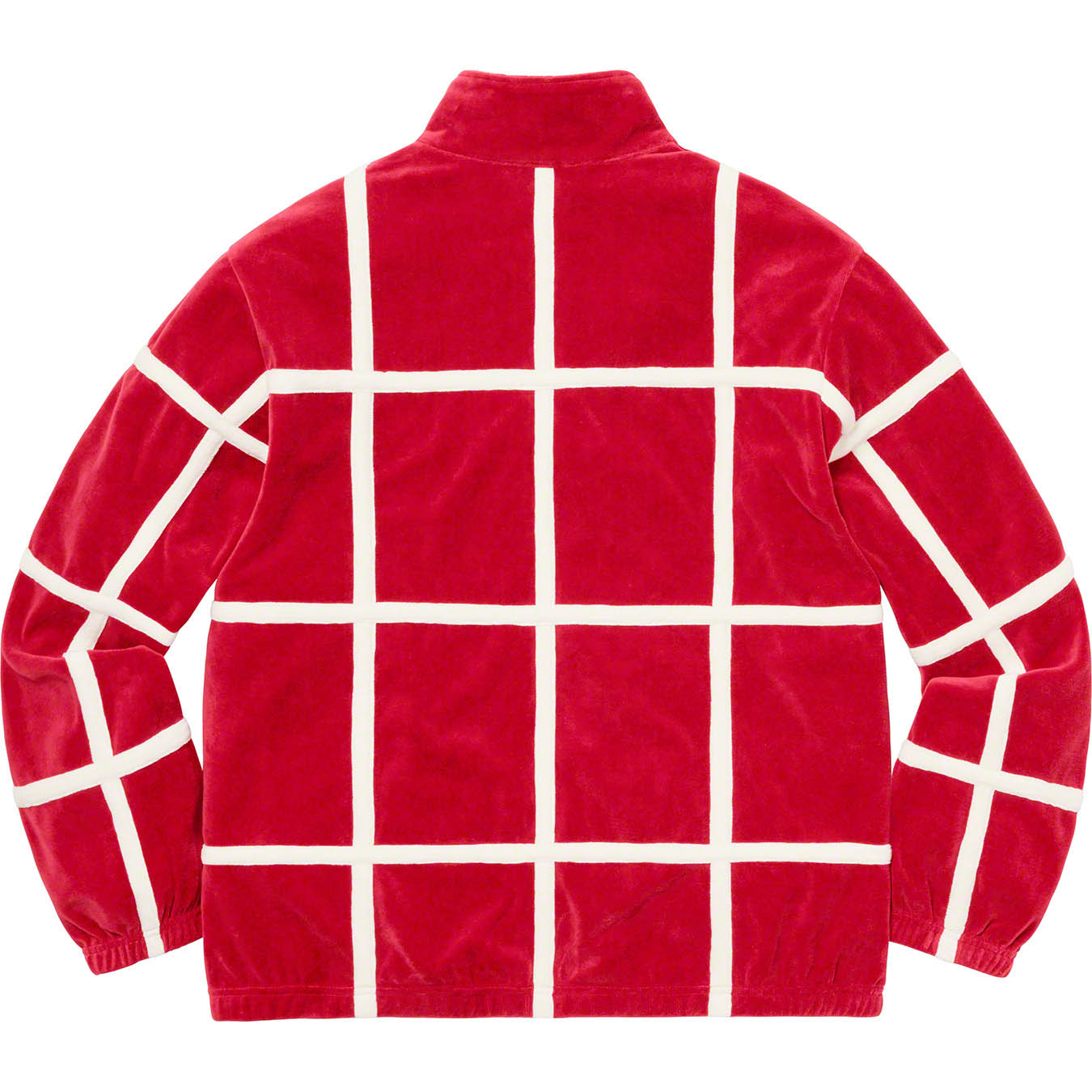Supreme Grid Taping Velour Jacket
