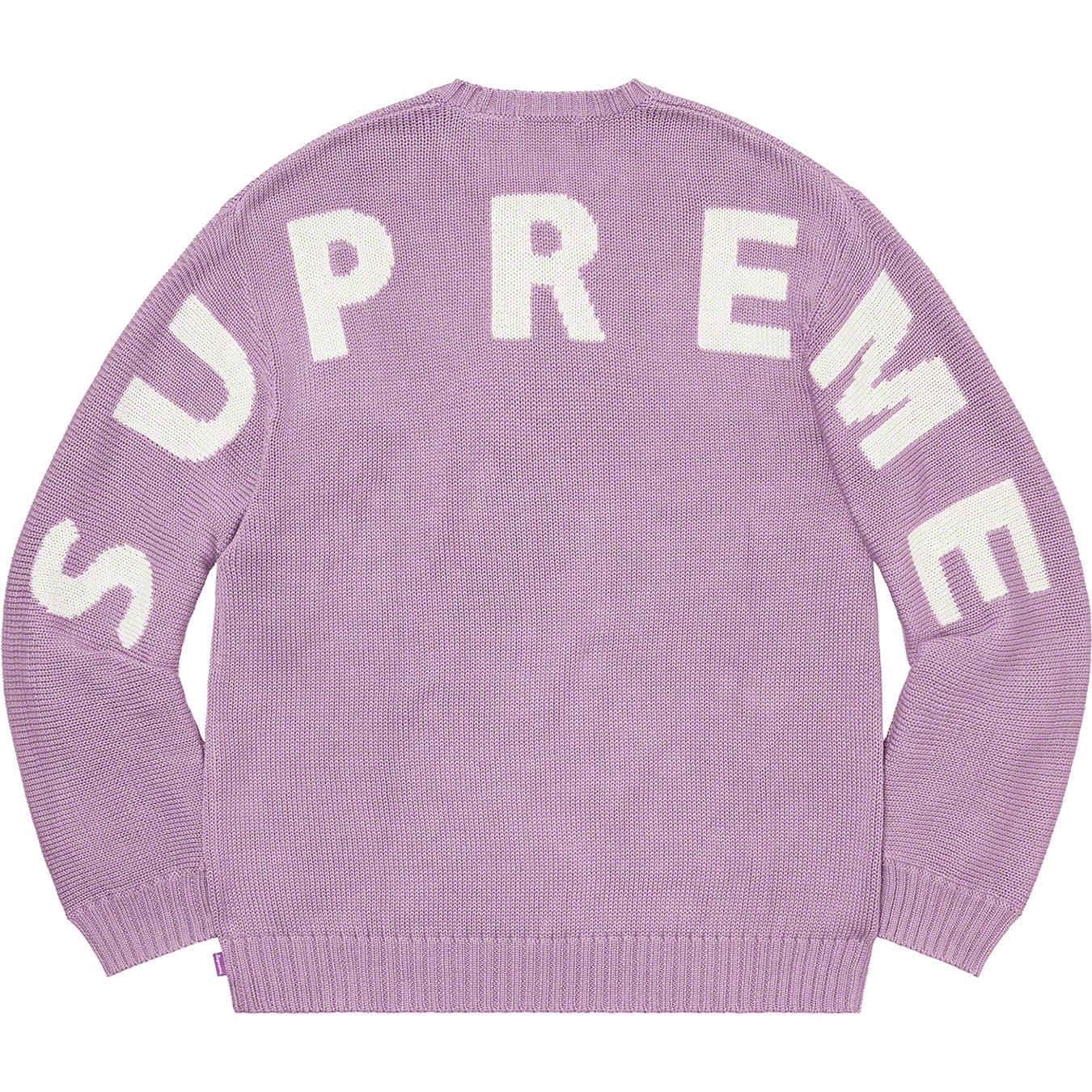 Lサイズ　supreme back logo sweater black